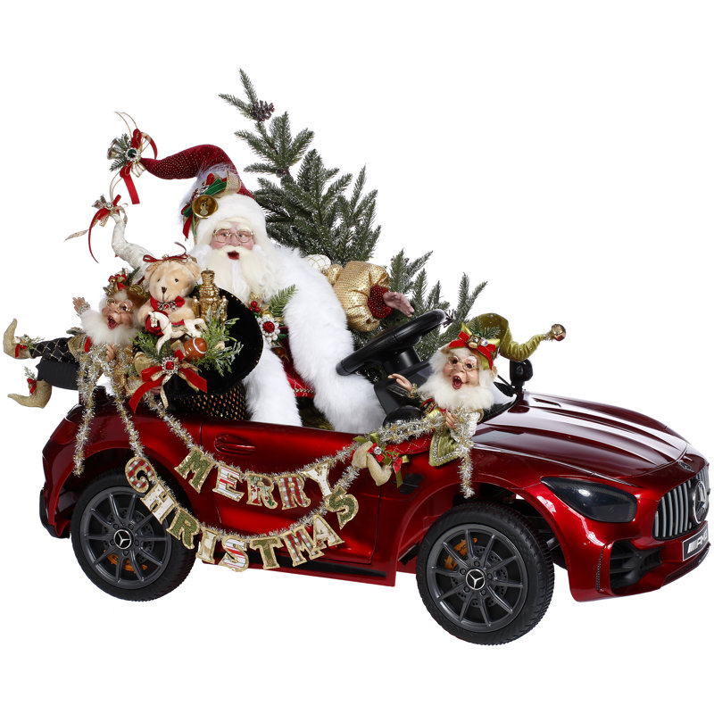 Santa's Hot Rod - 24 Inches