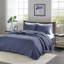 Ensemble de courtepointe 3 pièces bleu marine-125340996-125340998