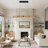 1-Light 41.7" Linear Kitchen Island LED Chandelier For Dining Room, Modern Rectangle Adjustable Ceiling Fixture