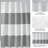Brandy Striped Shower Curtain