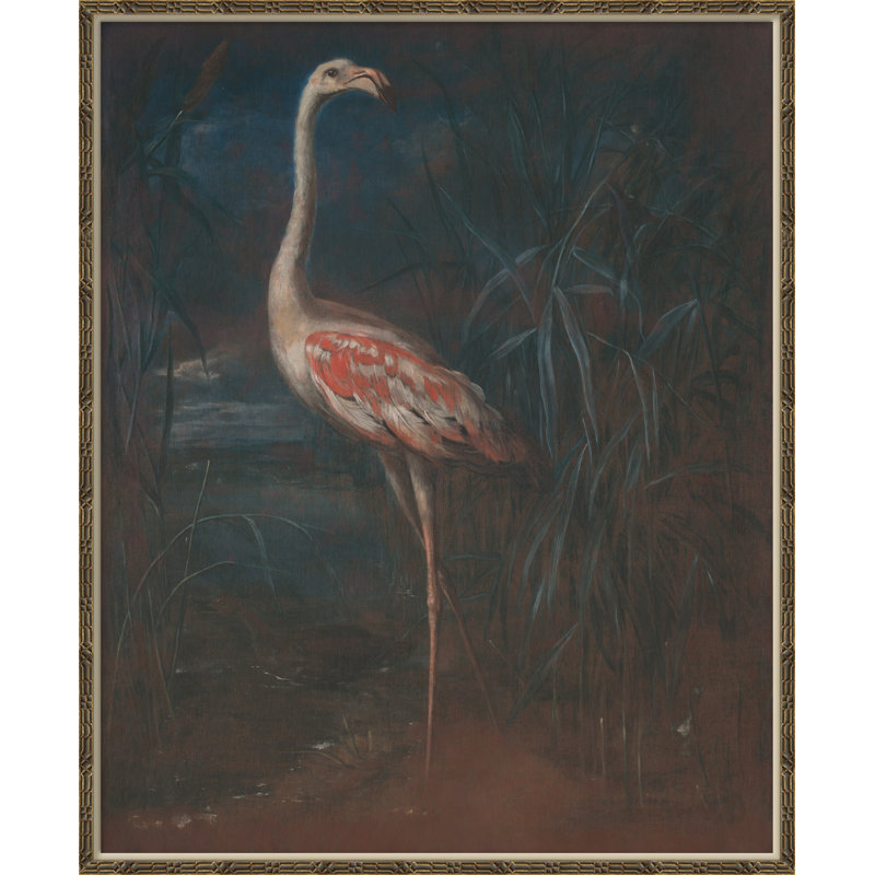 The Mysterious Flamingo Print by Soicher Marin Archives, 27.5" H x 22.5" W x 1.5" D