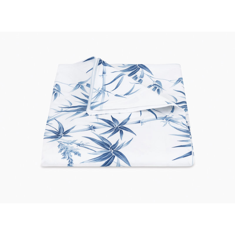 Dominique Duvet Cover, Azure, Full/Queen Duvet Cover