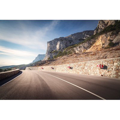 Crimean Mountains - Wrapped Canvas Print