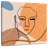 Leisha Outline Female Face-109358392