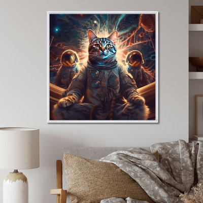 " Psychedlic Space Cat "