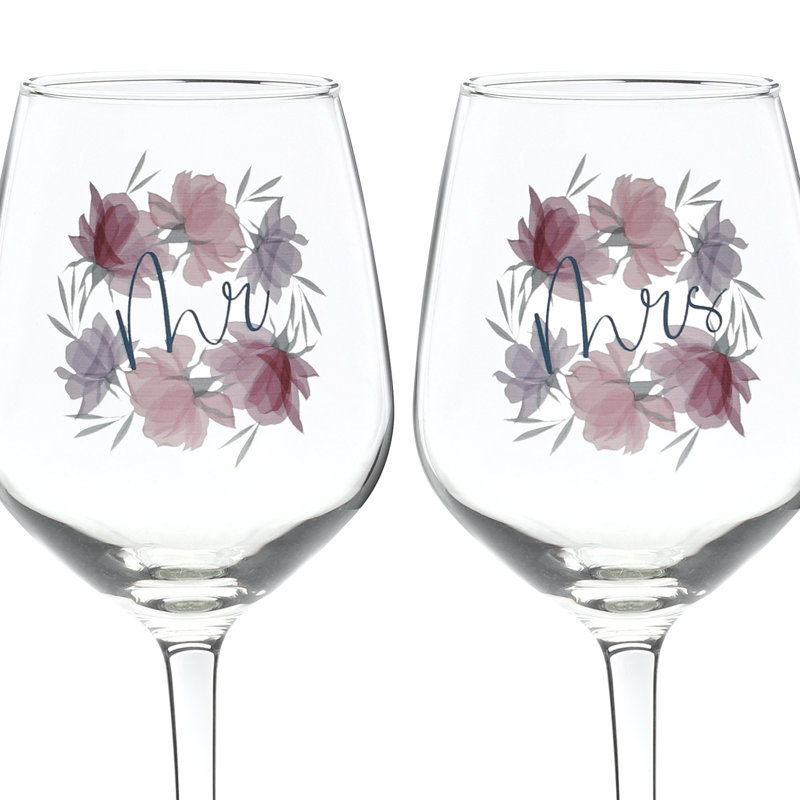 Verre à fleurs Mr. Verre à vin