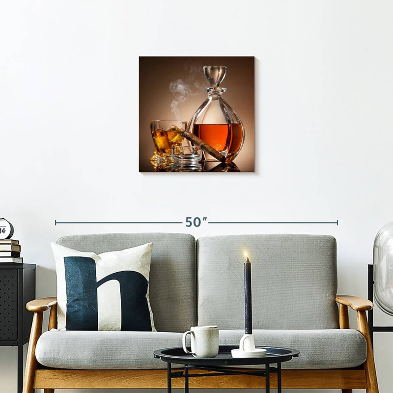 Carafe à whisky Yarlin, H 20 po x l 20 po