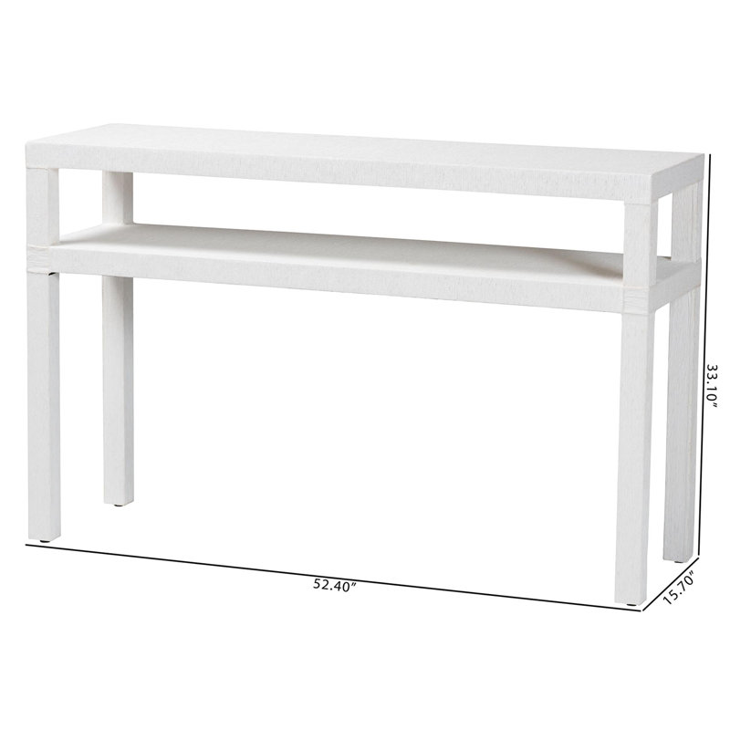 Console Bali & Pari Gale Natural Grasscloth