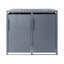 PIACENZA Steel Double Bin Store