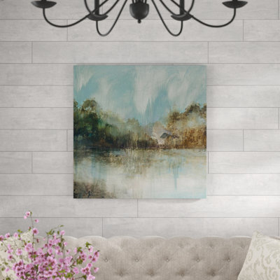 «Silver Lake» par Stiles - Peinture