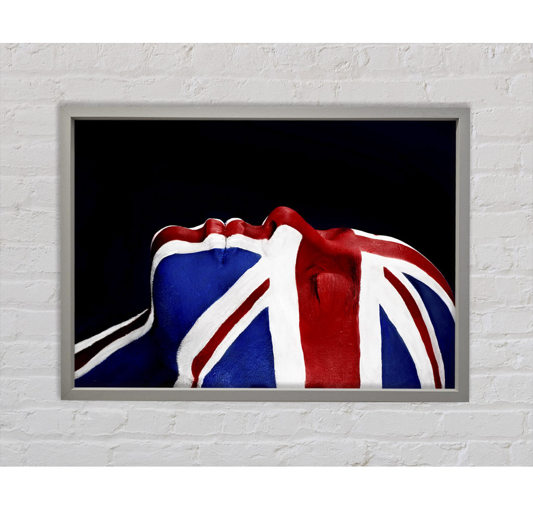 Face of Britain - Einzelner Bilderrahmen Kunstdrucke auf Leinwand