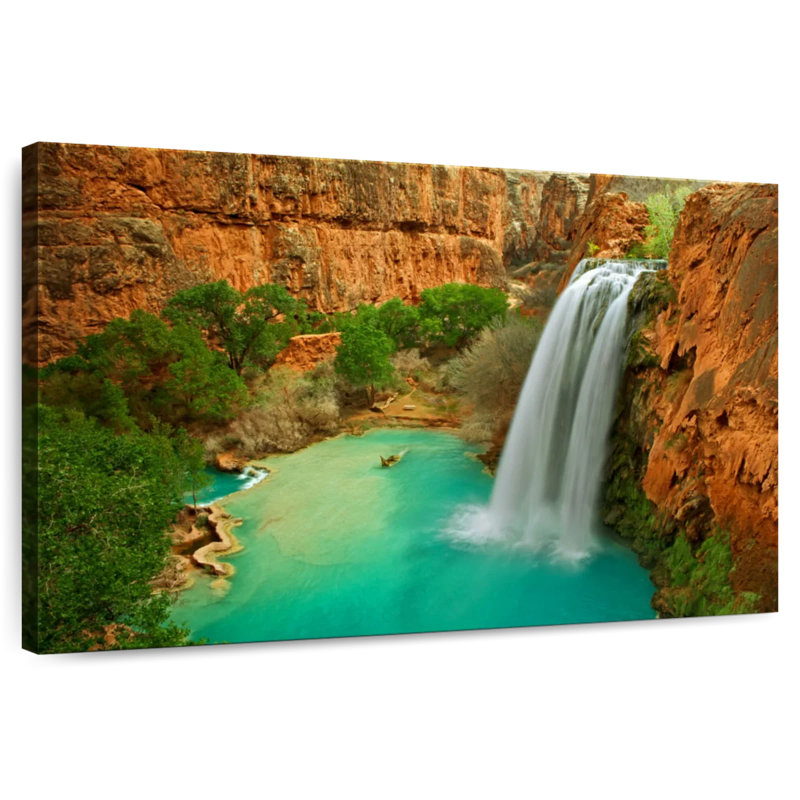 Havasu Falls dans le Grand Canyon, H 8 po x l 12 po