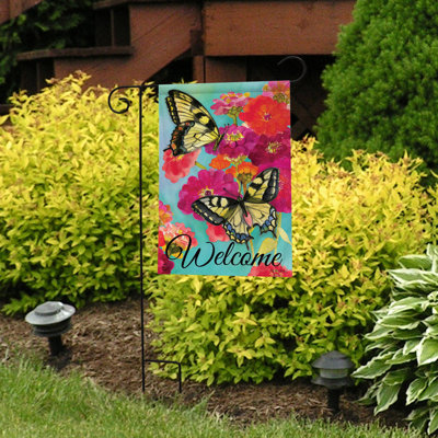 Drapeau de jardin Morning Butterflies