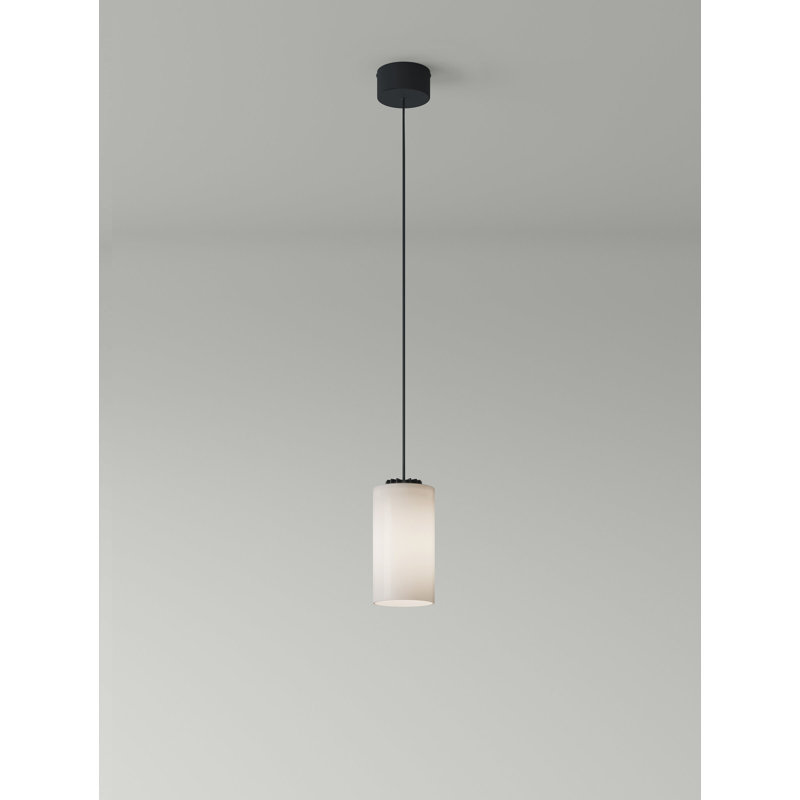Cirio Simple, 126.8" H x 4.3" W x 4.3" D, Black, Glass