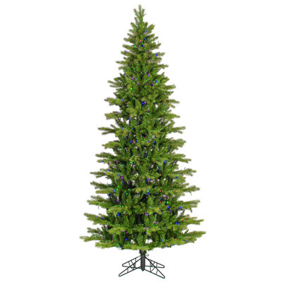 Gowri 4.5' H Lighted Artificial Pine Christmas Tree