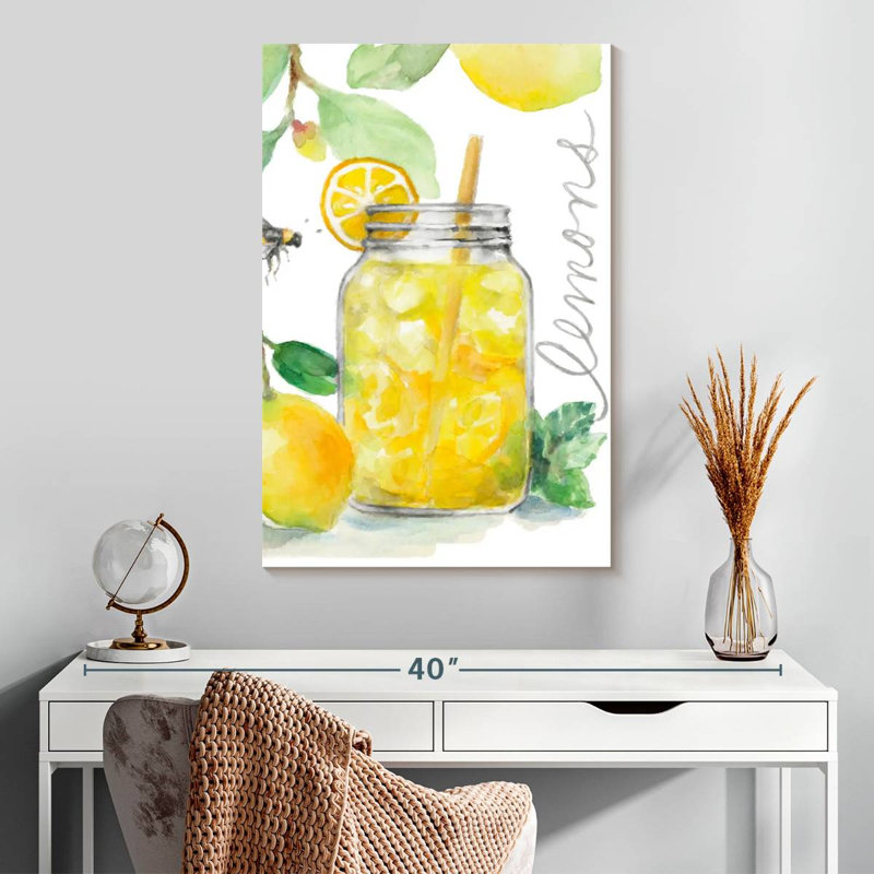 Yarlin Bee-Friend les citrons et la limonade, H 30 po x l 20 po