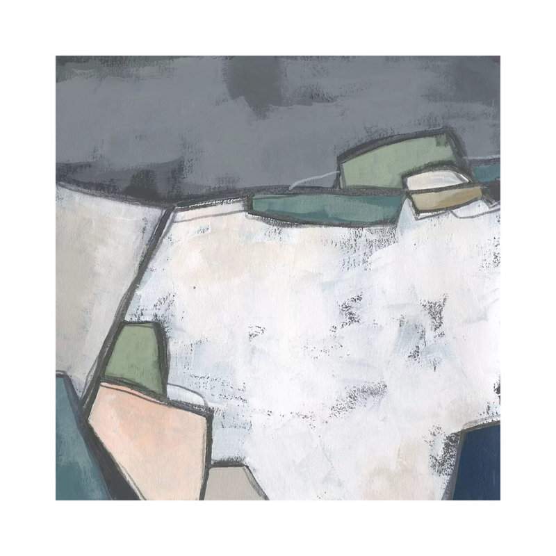 Bird's Eye Valley I by June Erica Vess - Wrapped Canvas Print, 30.48cm H x 30.48cm W x 1.905cm D