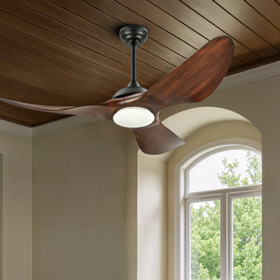 Ventilateur de plafond à DEL 3 pales avec télécommande Malverne