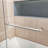 48'' - W x 58'' H Pivot Door Frameless Tub Door with