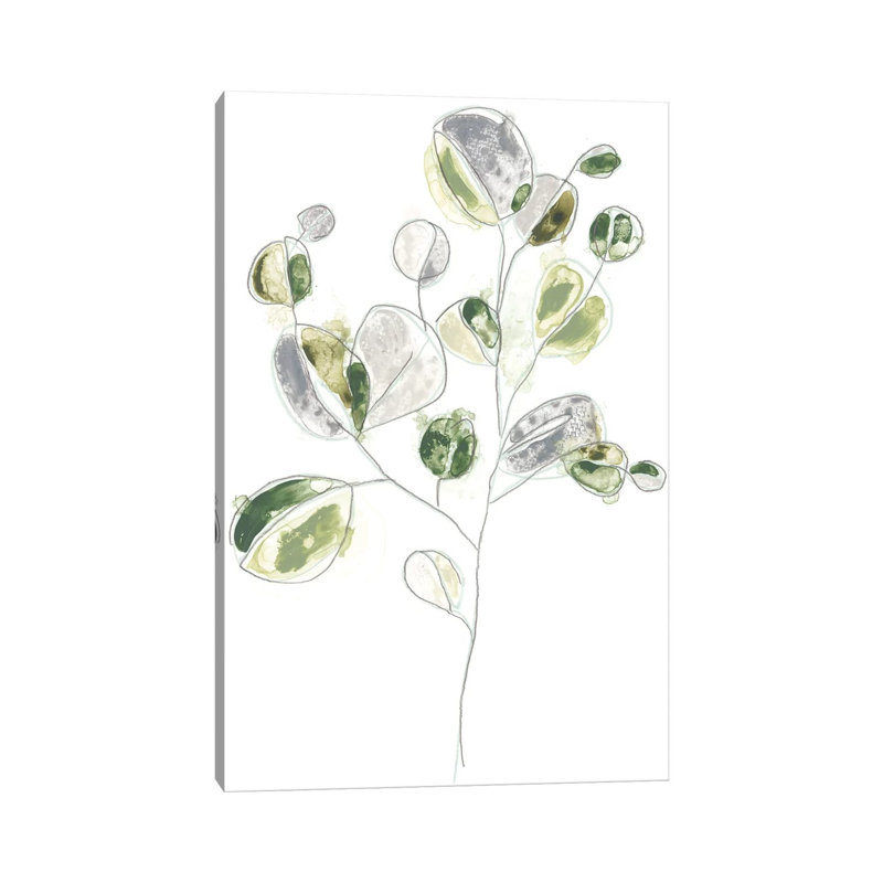 Sea Greens II by June Erica Vess - Wrapped Canvas Painting, 20.32 cm H x 30.48 cm W