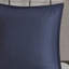 Ensemble d'édredon imprimé 7 pièces avec jeté en seersucker bleu-113361643