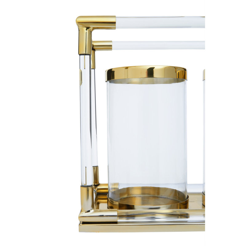 Ann Glass Tabletop Lantern