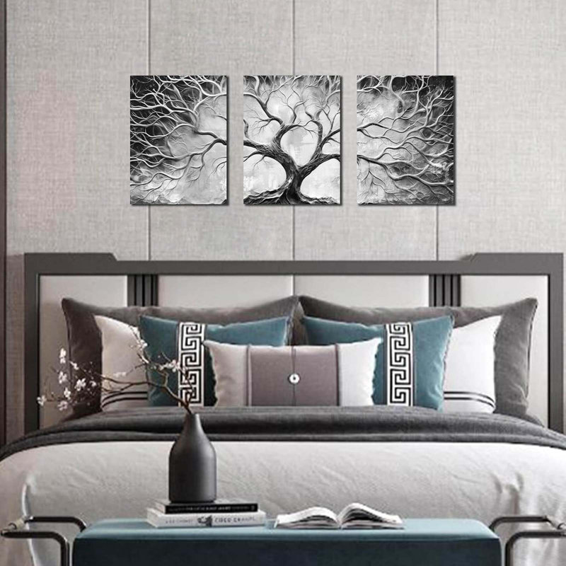 3 Piece Wrapped Canvas Print, 40 cm H x 30 cm W