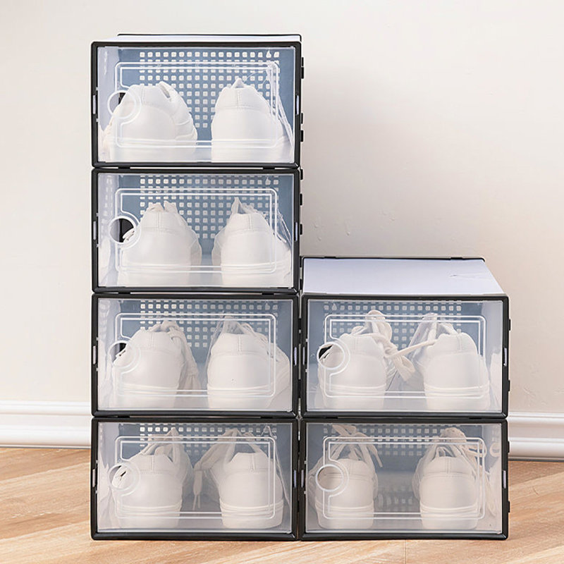 12 Pair Stackable Shoe Storage Box