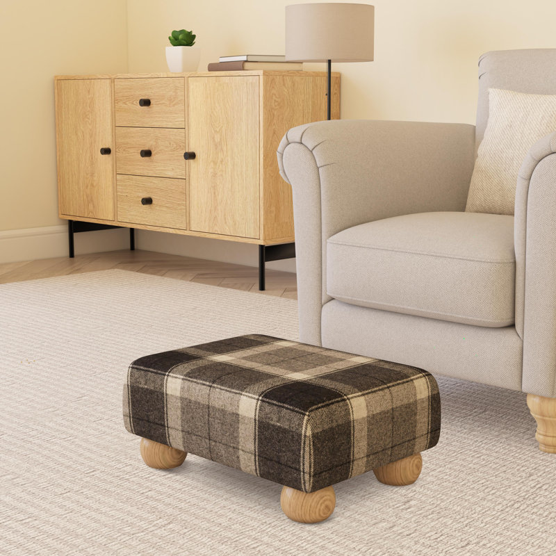 Manufactured Wood Accent Stool, Natural