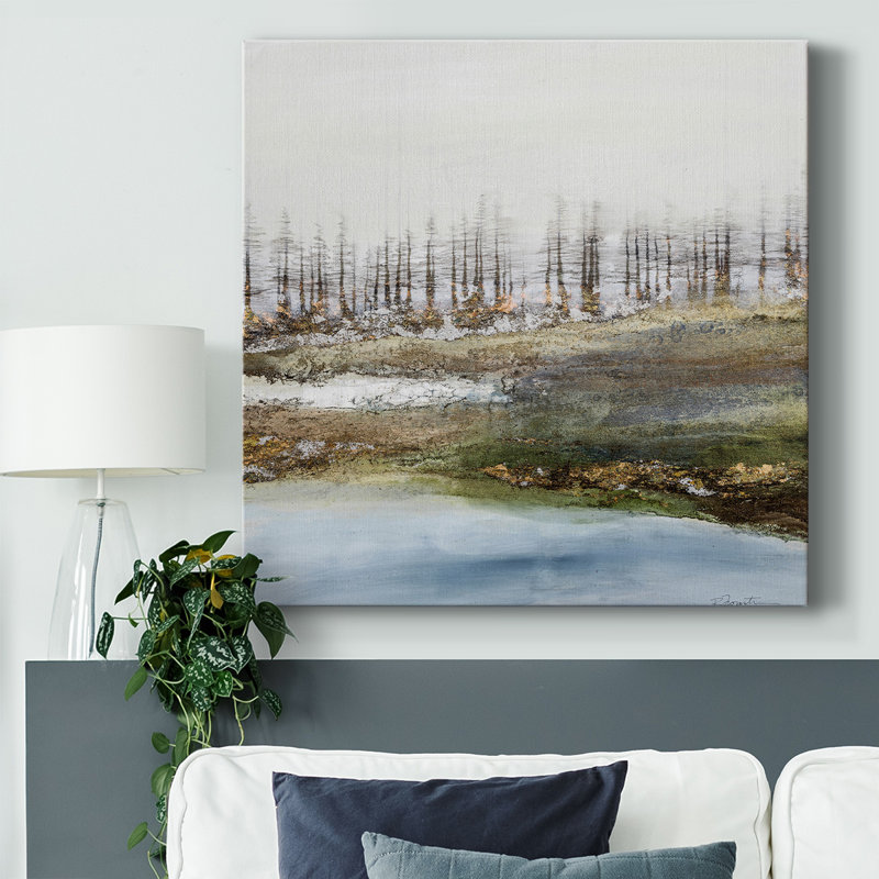 Toile tendue sur le bord - galerie, H 40 po x l 40 po