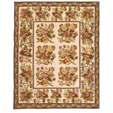 Wool Floral Area Rug