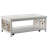 Alvon 3 Piece Living Room Table Set w/ Casters and Rope End Panels-61425374
