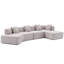 Canapé en L 140 po Modern Minimalist-24995535