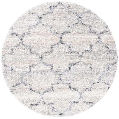 Amarion Geometric Gray/Ivory Area Rug