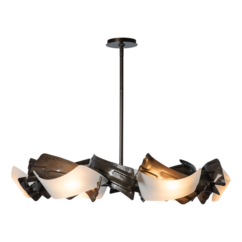 Crest 6 - Light Novelty Pendant, Dark Smoke