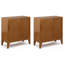 Ensemble de 2 armoires de rangement avec portes Harper SOLID HARDWOOD-110223624