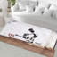 Tapis floral doux non tissé imprimé floral avec des motifs de feuilles complexes pour une touche de nature dans votre espace de vie-114328475