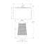 Lighting, 33 po, lampe de table, abat-jour, céramique, contemporain