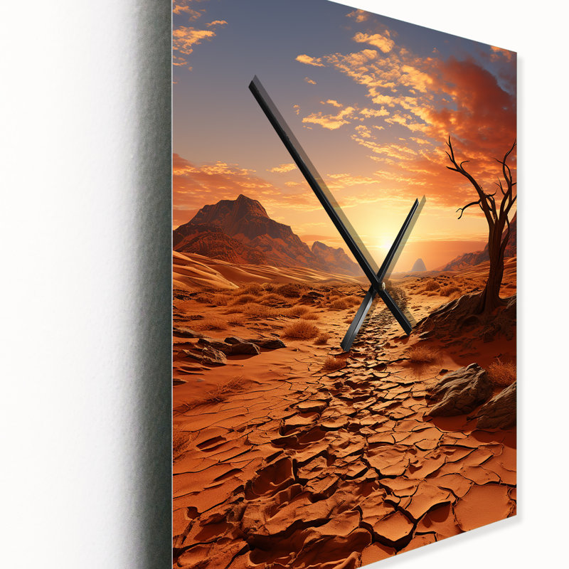 Jankarlo - African Wall Clocks, 40" H x 30" W x 1" D