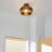 Stultz Rattan Semi Flush Mount