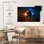 Impression sur toile «Planète extraterrestre»-770066919