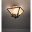 Oak Leaf and Acorn 3 - Light Semi Flush Mount