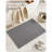 Bairoil Non-Slip Chenille Bath Rug-1051971547-1051971490