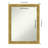 Earmon Solid Wood Rectangle Wall Mirror-80279145