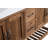 Dallan 59" Double Bathroom Vanity Base Only in Walnut