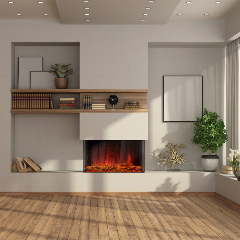 Foyers électriques intelligents multi-côtés Melody Series, H 29 po x l 34,38 po x P 12,75 po