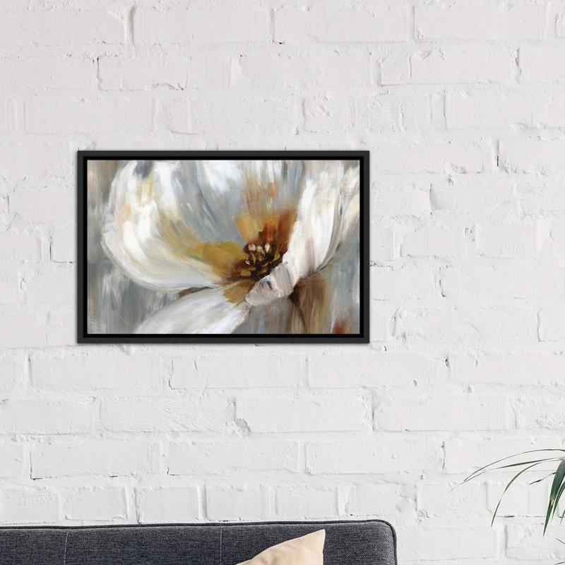 « emboldenedon dépilay » par nan-reproduction d’art, H 18 po x l 26 po x P 1,5 po, Toile avec cadre noir patiné