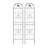 4 Pack Metal Garden Trellis