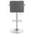 Chrome Adjustable Bar Stool With Arms-1611730934