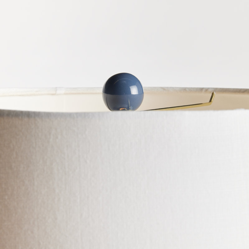 Marron Table Lamp, Blue